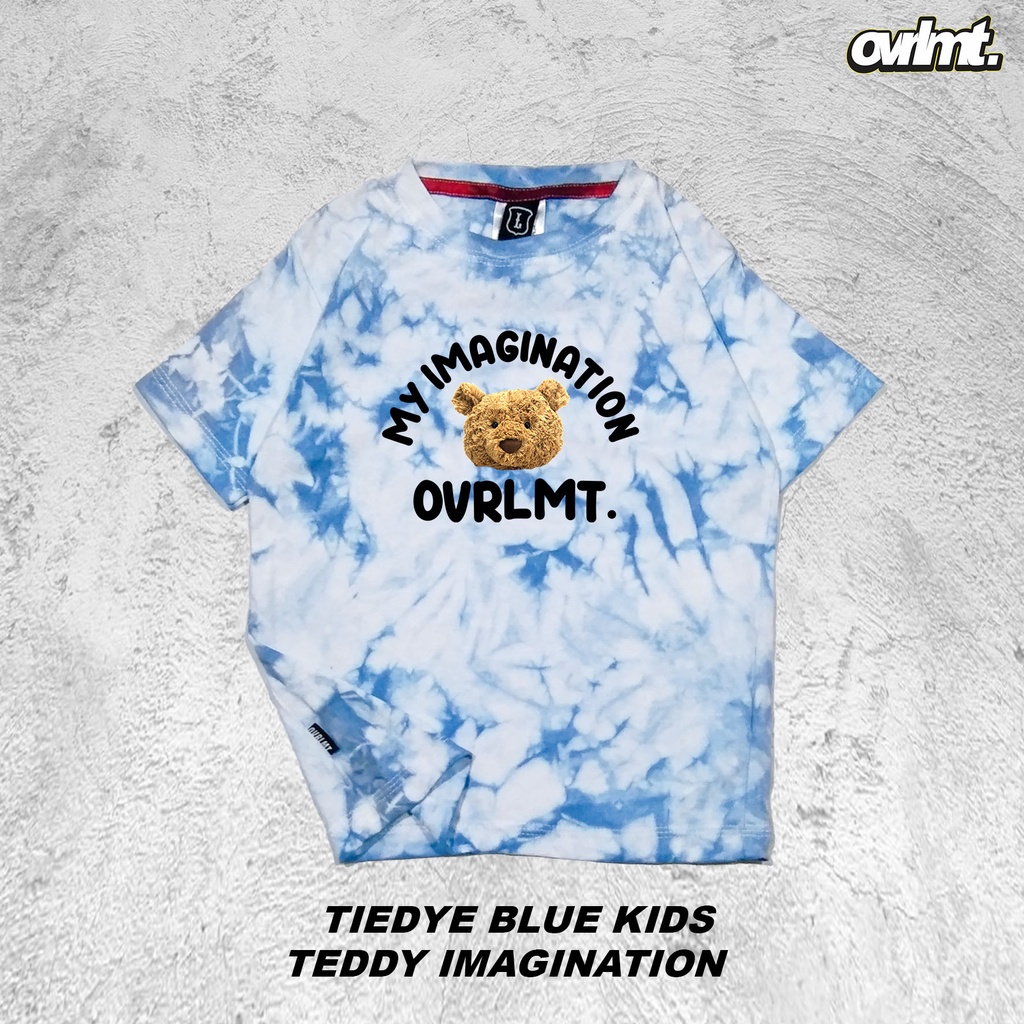 T-SHIRT | KAOS | ANAK | BALITA | TIEDYE | BLUE | TEDY IMAGINATION OVERLIMIT