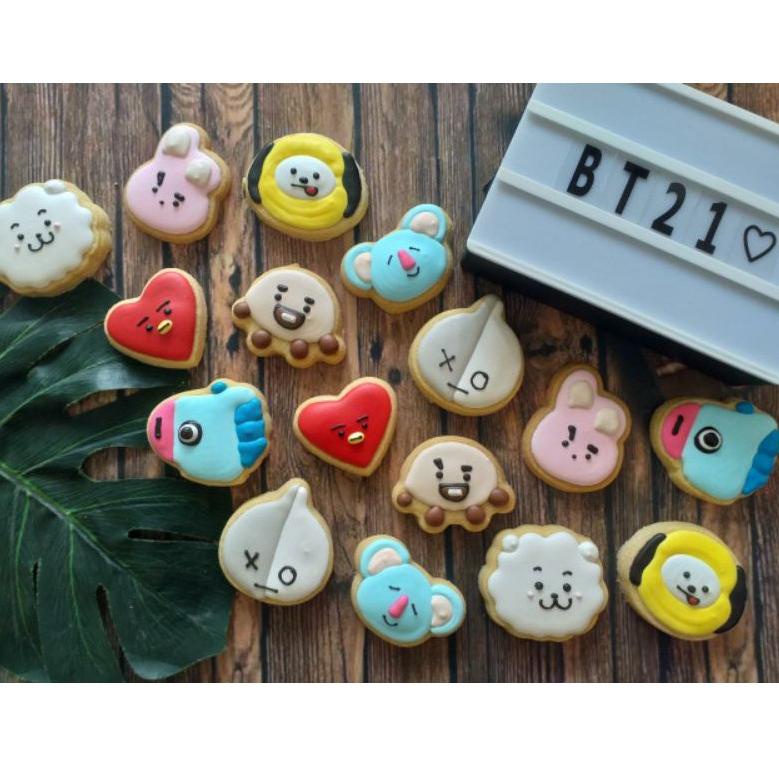 

COD BTS cookies - BT21 kukis-Fancy cookies 39