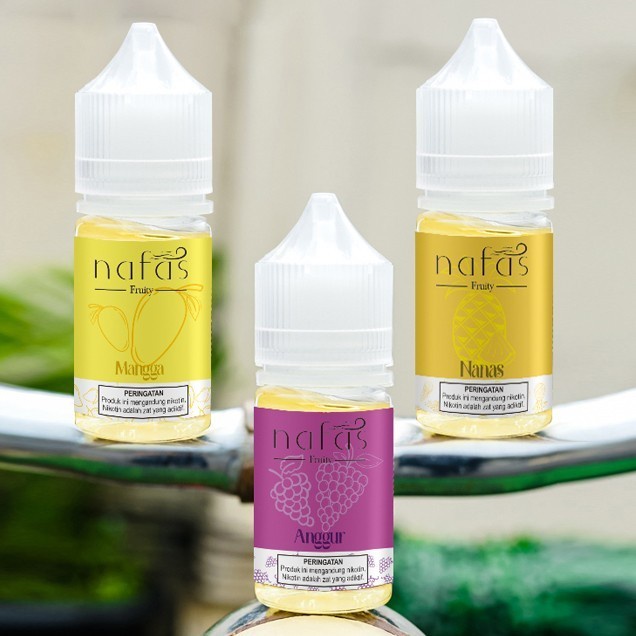 NEW AUTHENTIC LIQUID EJM NAFAS SALTNIC 30ML - NANAS