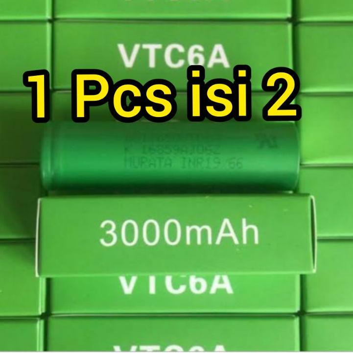 12.12 Flash Sale batarai 1 kotak isi 2 SONY VTC 6 3000mah Baterai VAPOOR VAPEE HARGA MURAH ??