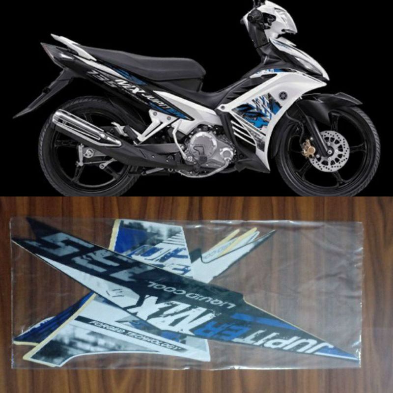 (Bisa COD) Striping mx new stiker jupiter mx 135 2014 sticker standar ori jupiter mx cw