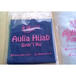 Plastik Sablon uk 30x40x05 / klip /ziplok / kantong plastik / olshop / kresek packing /distro /packing