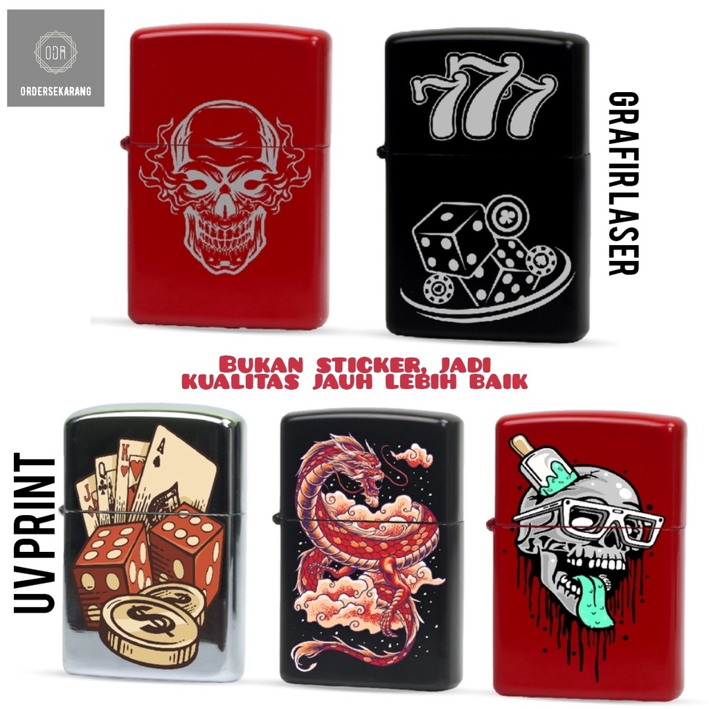 KOREK API MODEL ZIPPO POLOS REPLIKA CUSTOM GRAFIR LASER UV PRINT LOGO BRAND NAMA TULISAN MERK PERUSAHAAN KOMUNITAS SOUVENIR HADIAH KADO GIFT HAMPERS PERNIKAHAN TUNANGAN WEDDING ENGAGEMENT
