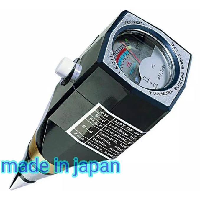 Promo MOISTURE METER & SOIL PH DM-15 TAKEMURA