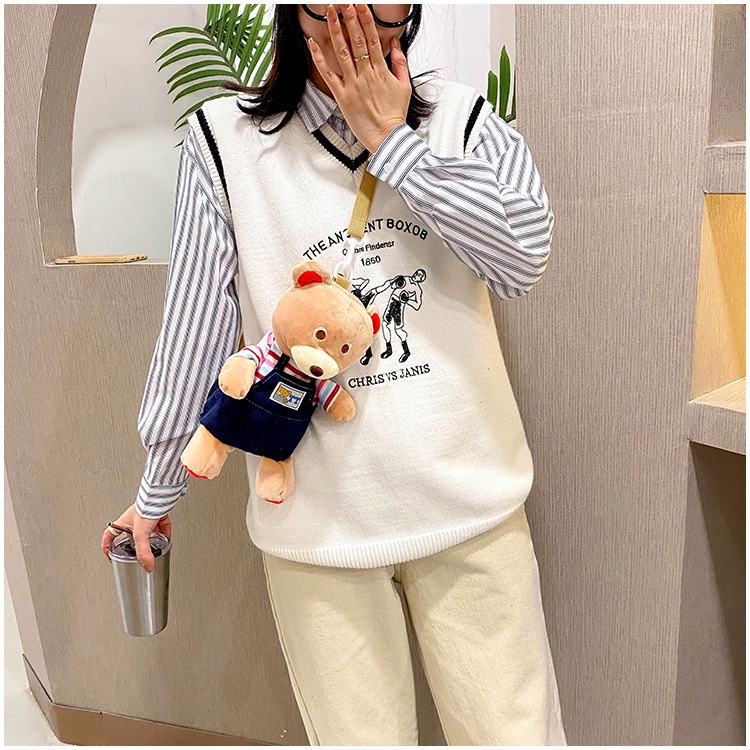 cod★ready★ Tas boneka tas selempang wanita Iucu Fashion Motif Kartun Karakter Hewan  Anak &amp; Dewasa globallagilaku