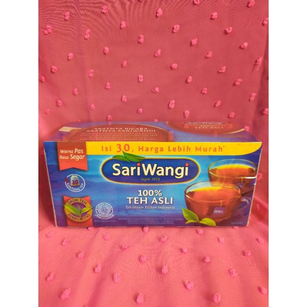 

sariwangi box 30 tea bag