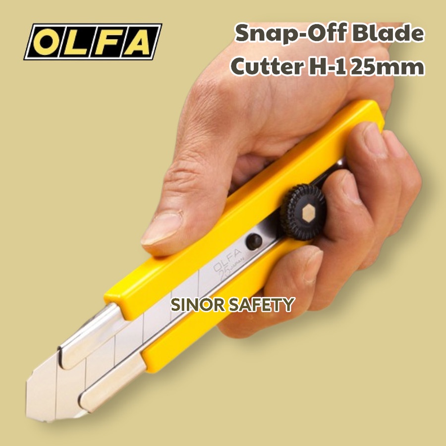 Olfa Cutter H-1 Snap-Off Blade 25 mm