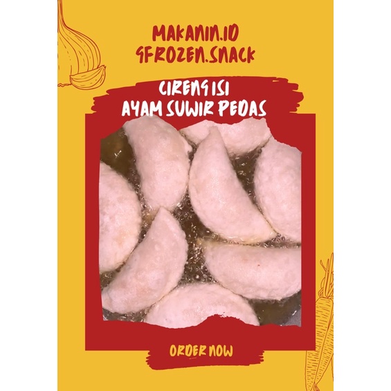 

Cireng Isi Ayam Suwir Pedas