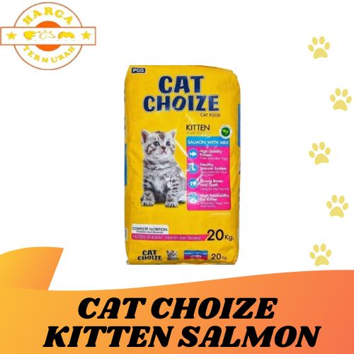 Cat Choize Kitten Cat Food Tuna Milk 20 kg / Makanan Anak Kucing 20kg