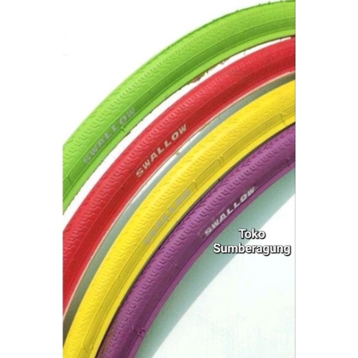 Ban luar fixie 700x23C warna swallow banluar 700x23C swallow warna Ban luar fixie balap Roadbike 700