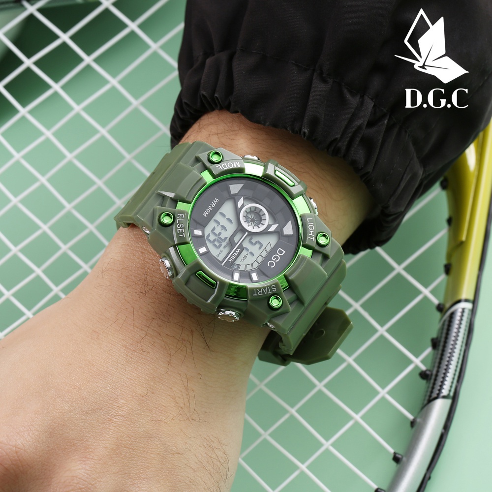 COD ✨DGC Jam Tangan Couple Pria Wanita Murah Digital  Sport Watch Fashion import M178