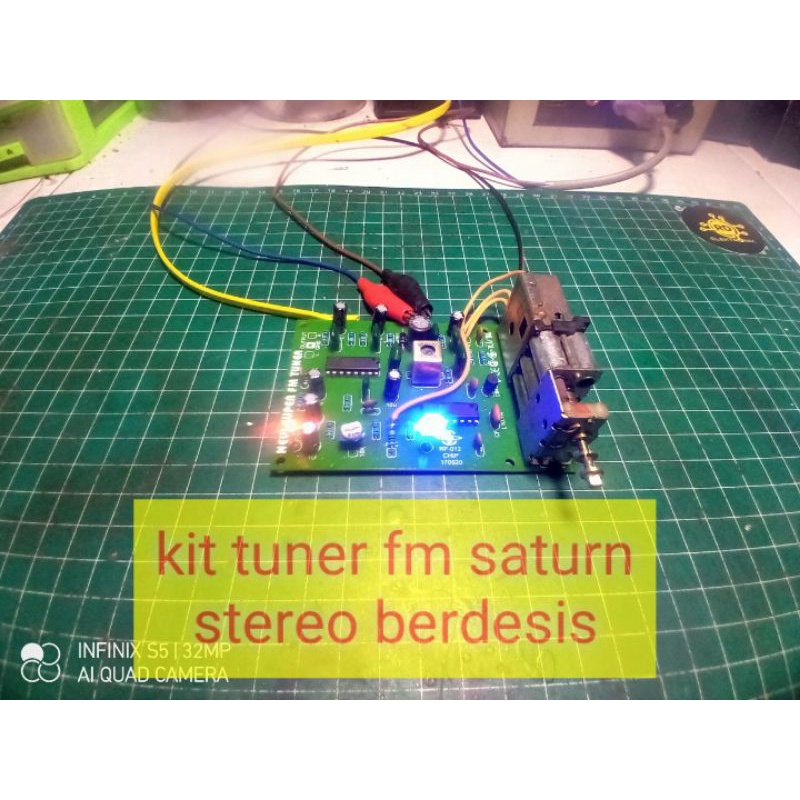 radio tuner fm saturn stereo kit