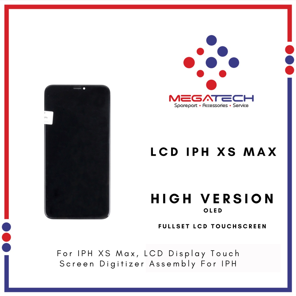 LCD Iph*ne XS Max Fullset Touchscreen