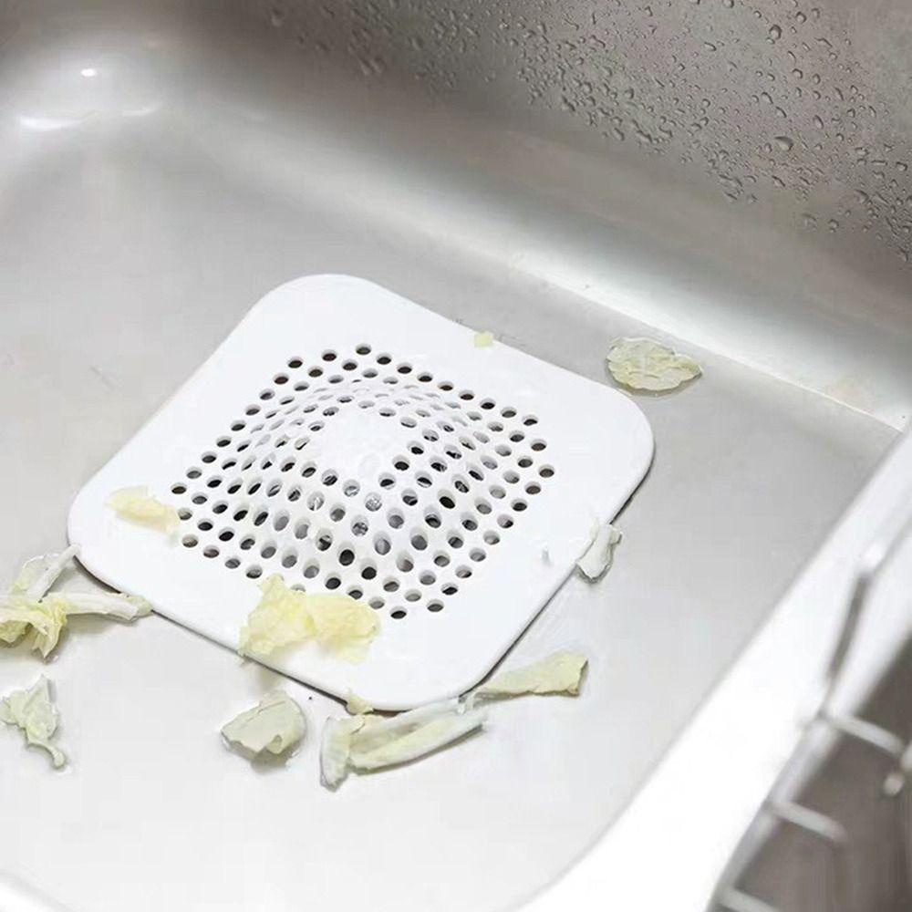 Nanas 2Pcs Shower Drain Cover Kamar Mandi Dapur Tahan Lama Penutup Saluran Pembuangan Got Anti Bocor Penangkap Rambut