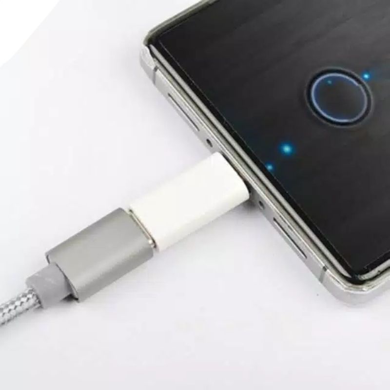 Sambungan Type C to Micro Adapter Converter Type C to Micro USB Konektor USB Type C Female to Micro 