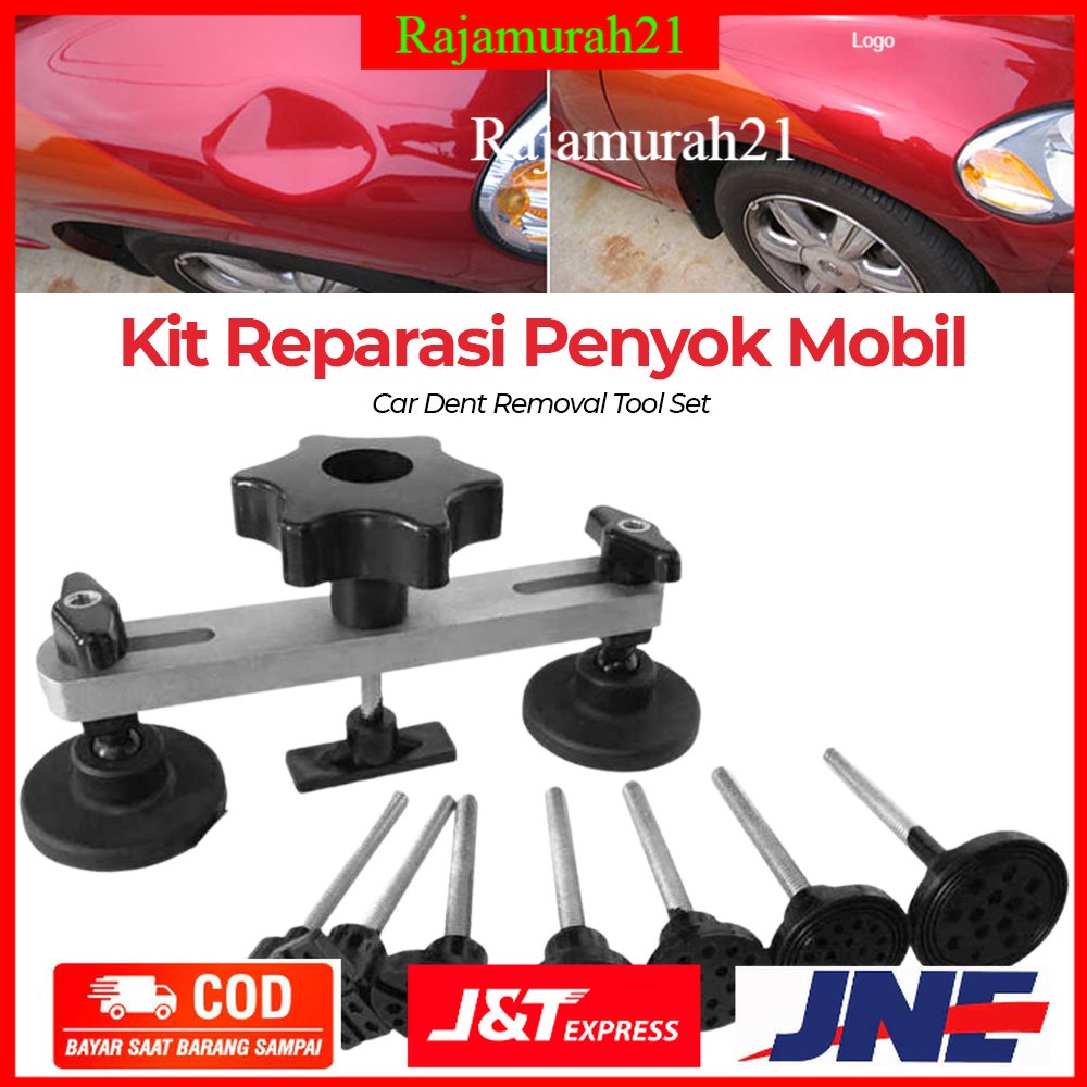 PDR Kit Reparasi Penyok Mobil Car Dent Removal Tool Set - No Color - 3DRS02XX