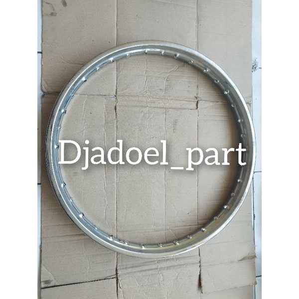 velg Pelg Peleng Besi Krim Crhome trail Ring 19 ring 21 ukuran 140 160