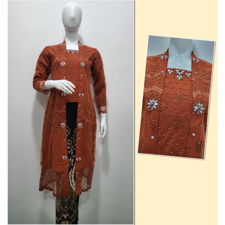 Permata Olshop / Kebaya Kutu Baru Payet / Kebaya Tunik Kutu Baru / Kebaya Busui Payet / Kebaya Wisuda / Kebaya Lamaran / Kebaya Pesta Payet Mewah