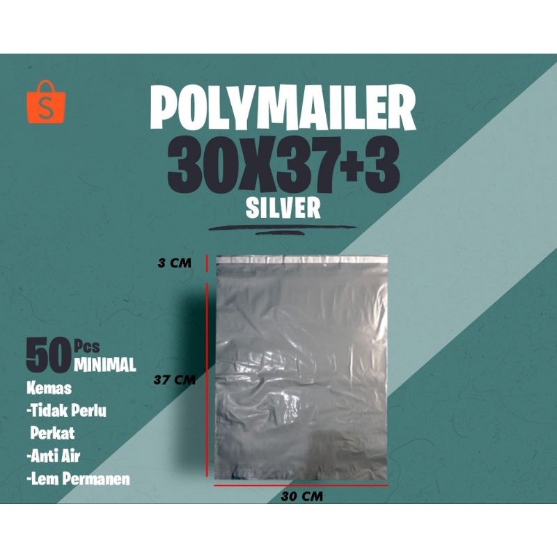 

Plastik Polymailer 100 pcs
