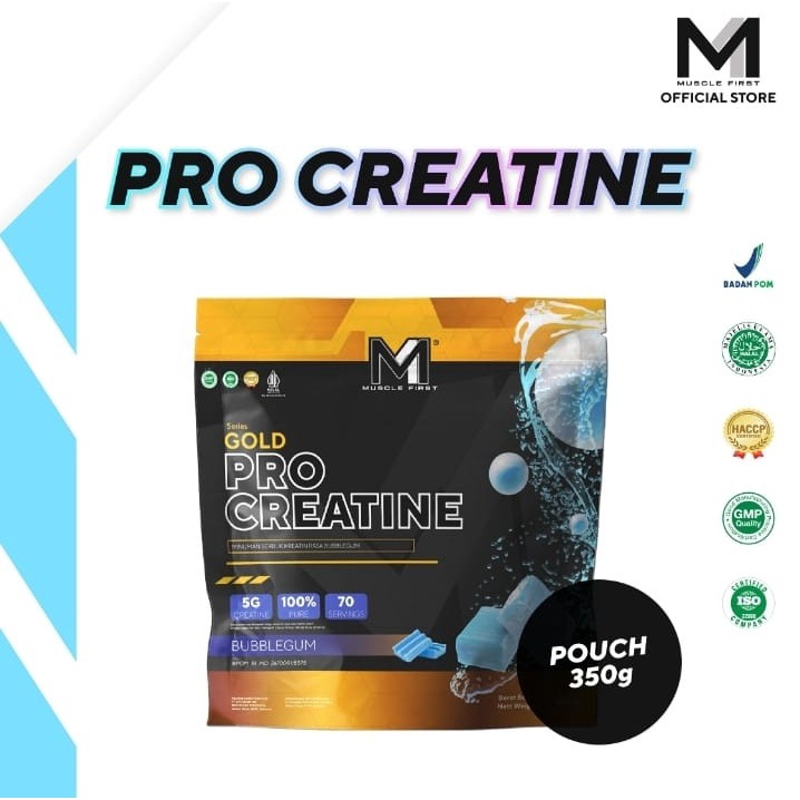Muslce First Pro Creatine 350g 70 Serving M1 Nutrion Musclefirst - Bubblegum