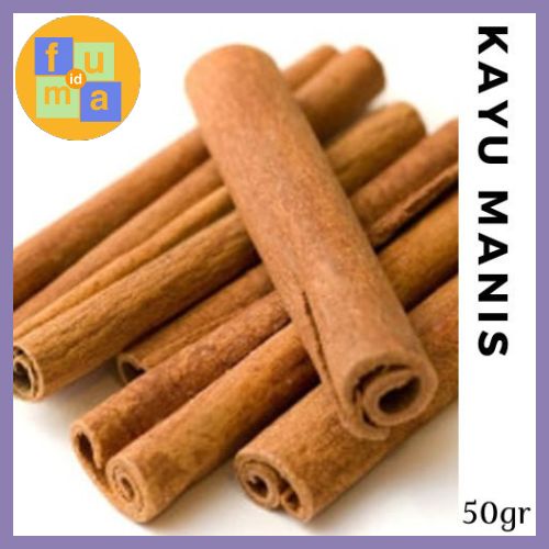 Kayu Manis Utuh 50gr / Cinnamon Stick / bumbu rempah / batang kayu manis