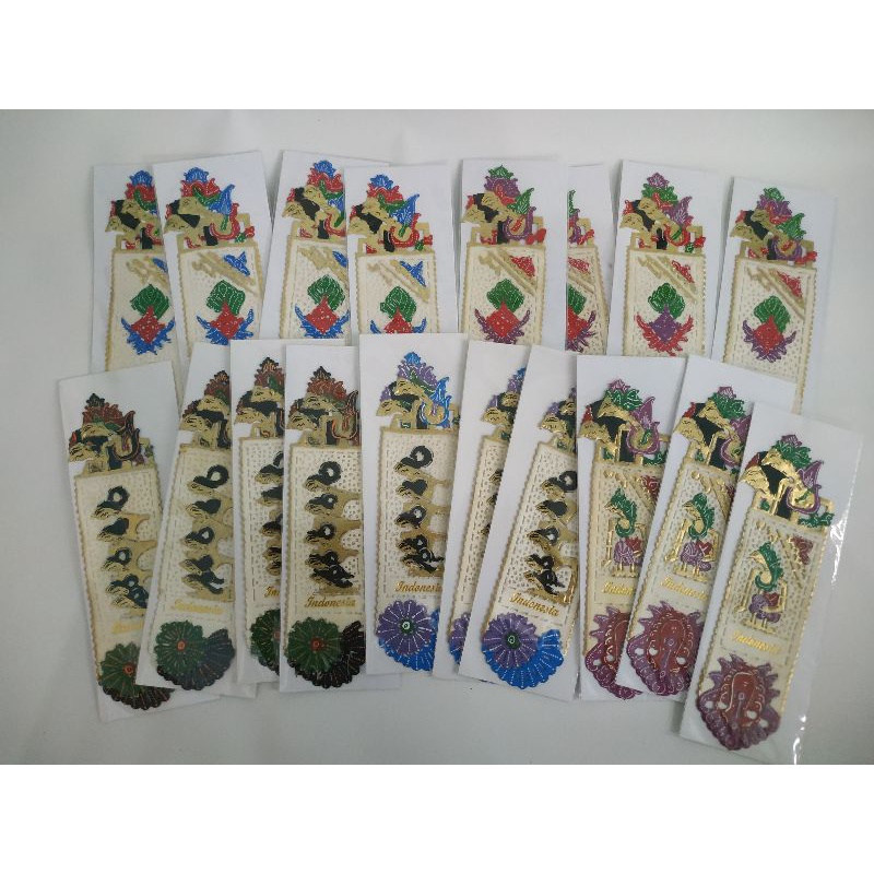 

Bookmark/Pembatas Buku Wayang Etnik
