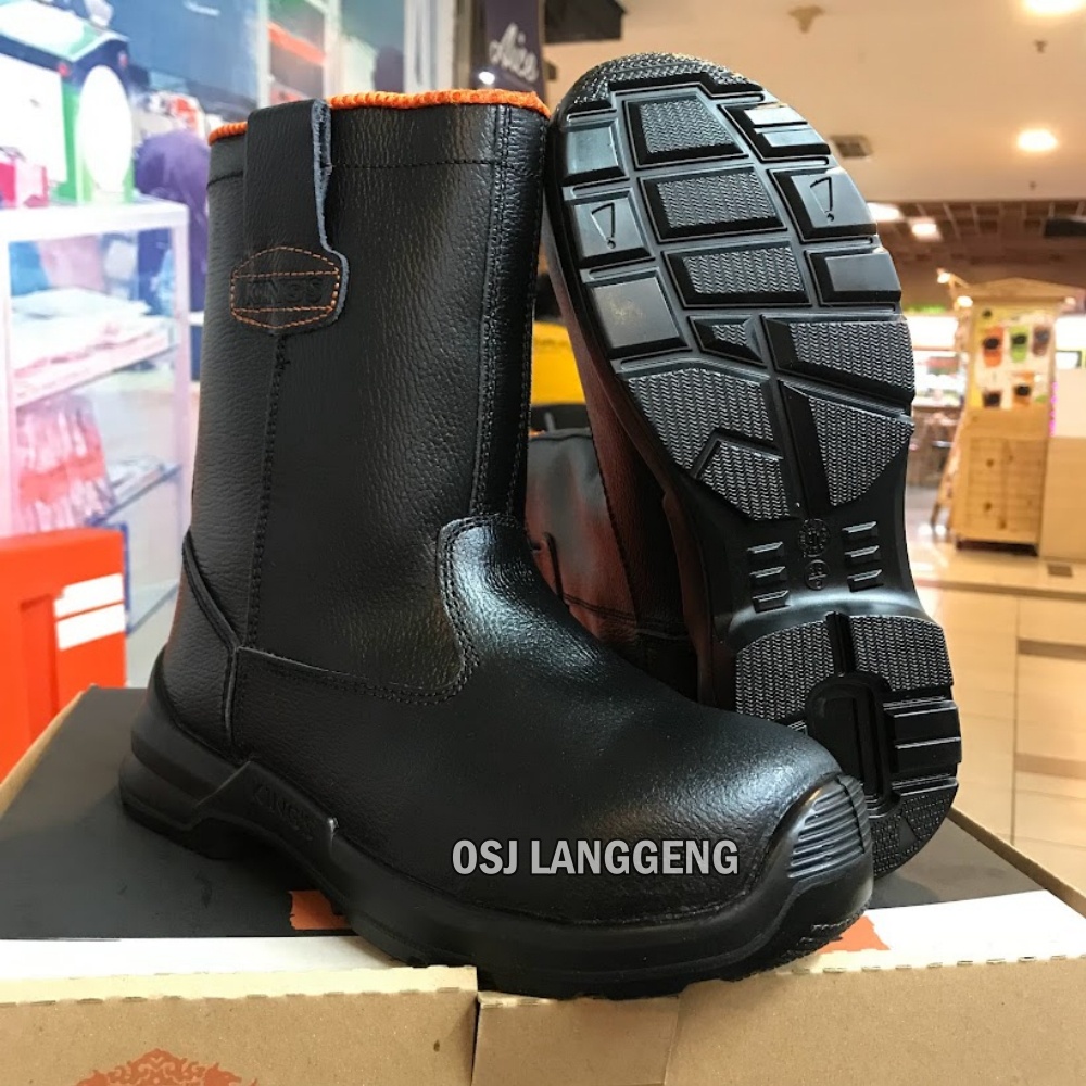 Sepatu Safety King's / King / Kings Type / Tipe KWD 205 X Original Murah Hitam / Black