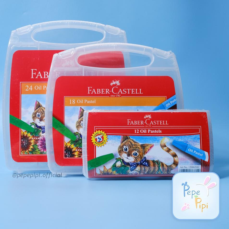 

Top Product Crayon Faber Castell Hexagonal Transparan Oil Pastel Krayon Mewarnai Crayons Color Colour + Box