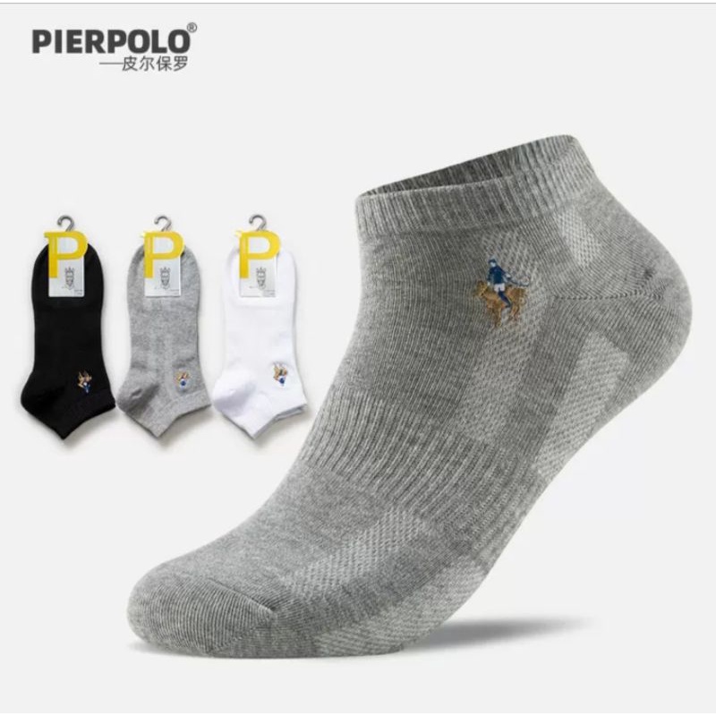 Pier polo Kaus Kaki Pierpolo Socks Original Premium Kaos Kaki Pendek Q35B