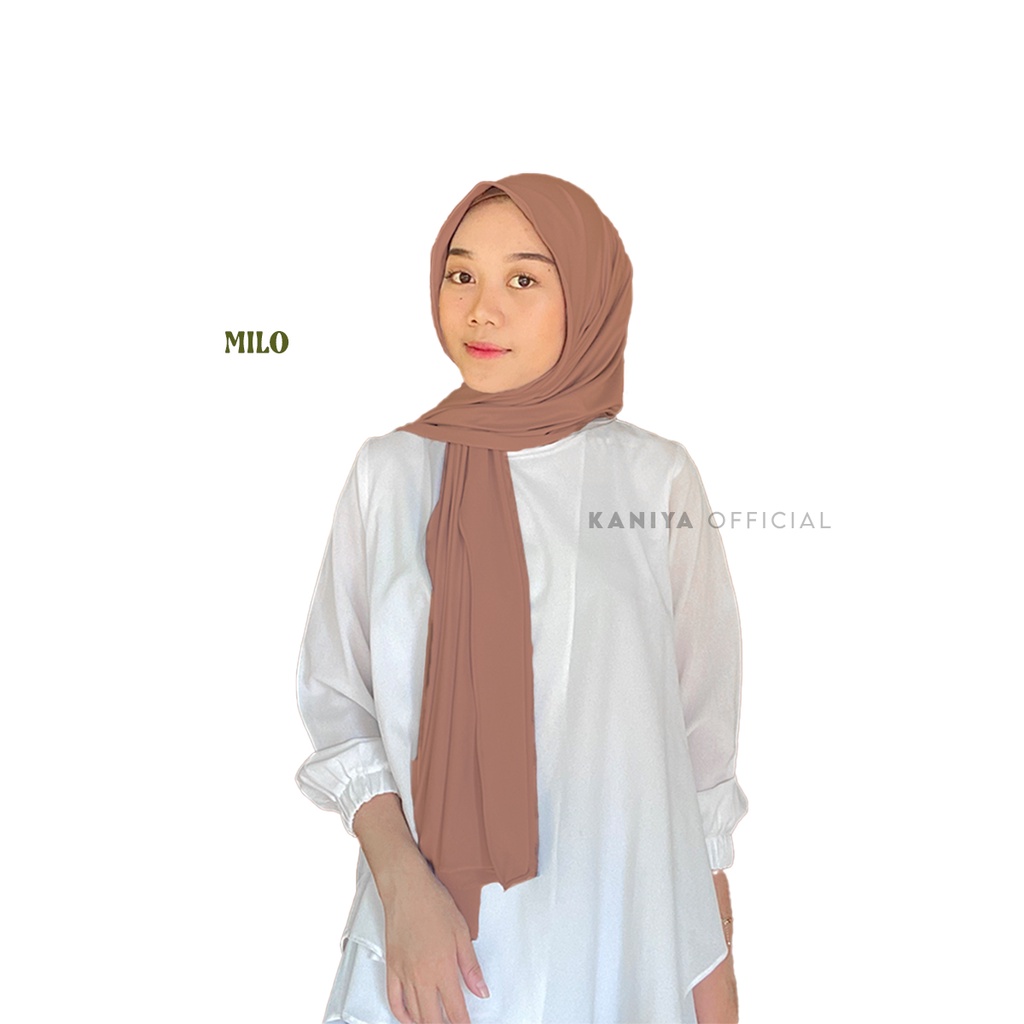 Kaniya Official - Pashmina Kaos Jersey / Pashmina Jersey-P Jersey Milo