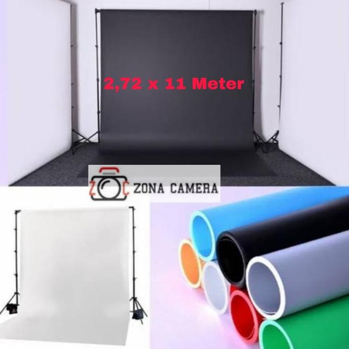 Background Paper Foto 2.7 x 11M Background Kertas Background Polos