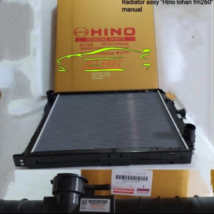 Radiator Komplit HINO LOHAN FM260TI Ranger Radiator Assy LOHAN FM260