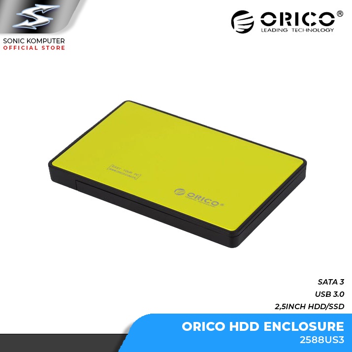 Box Harddisk Orico 2588US3 HDD Enclosure 2.5&quot; Inch Hardisk 2588 US3 USB3.0