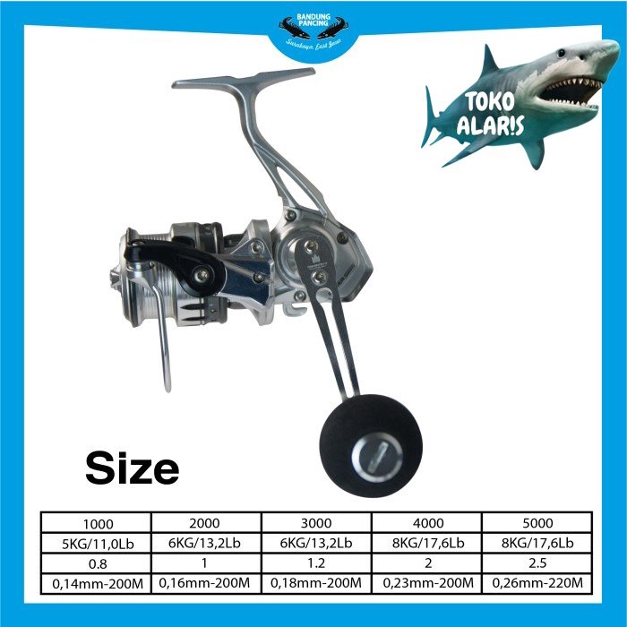 REEL TRIDENTECH SILVER RAYS LIGHT 2021 - 1000