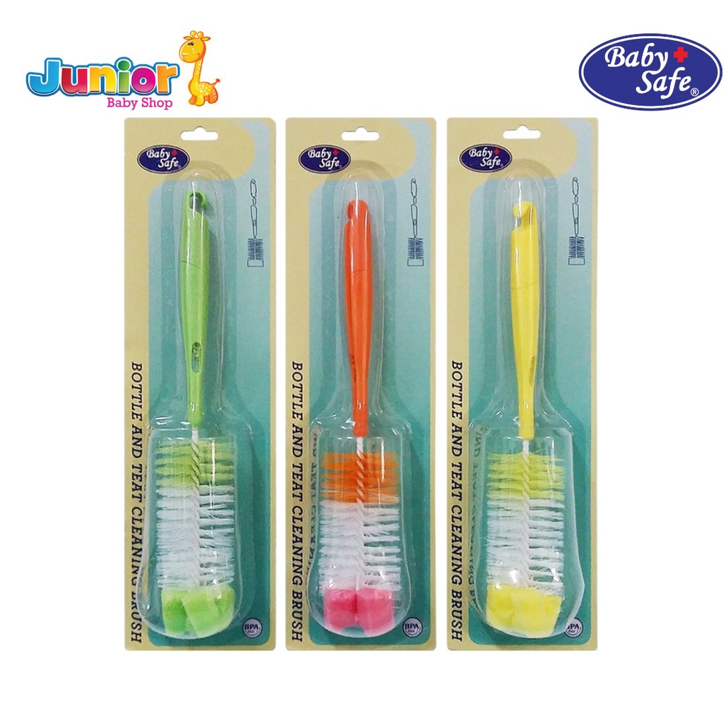 Baby Safe BS367 Bottle &amp; Teat Cleaning Brush