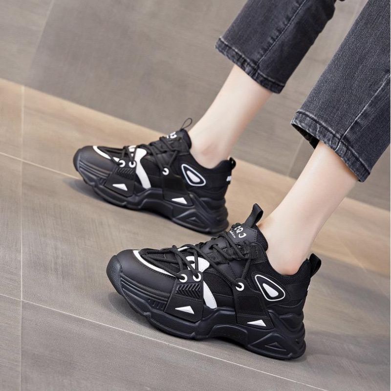 Sepatu Wanita Import Sneakers Tali Silang 5819