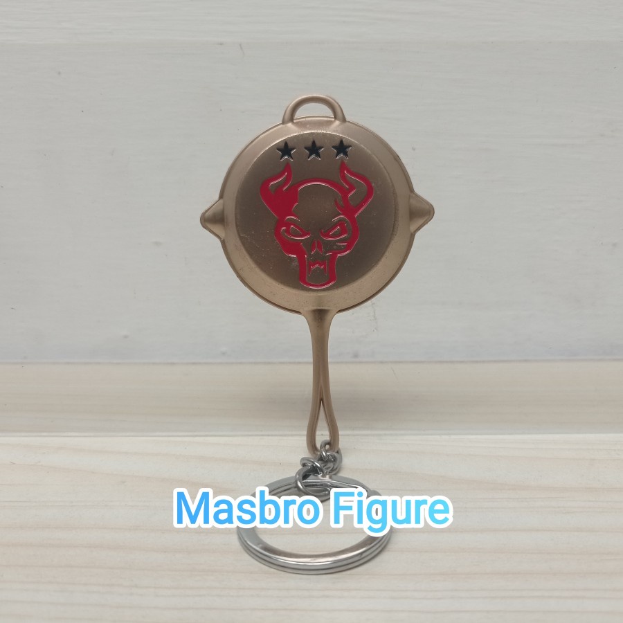Gantungan Kunci PUBG PAN Keychain Zinc Alloy PUBG PAN Skin Sultan