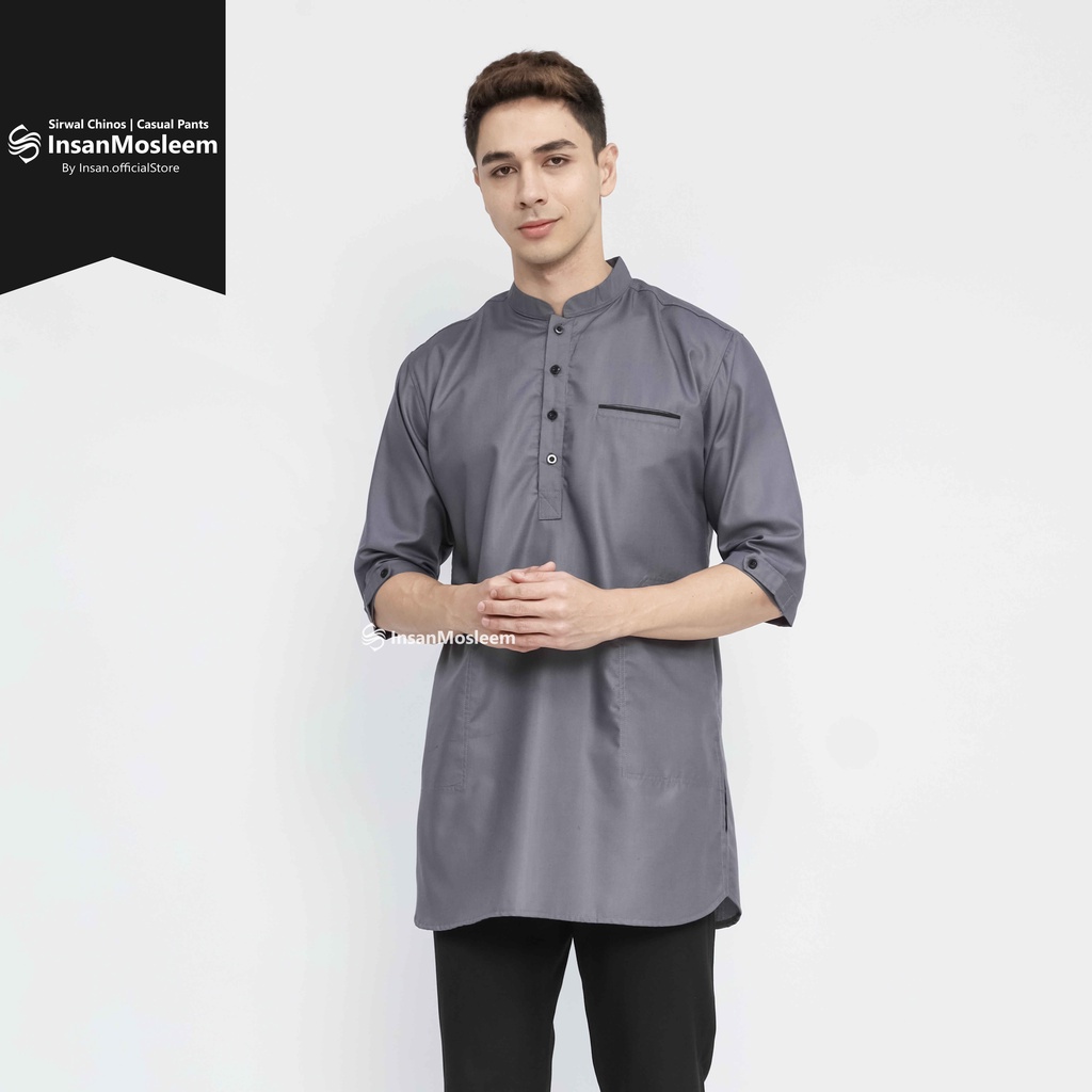 Baju Koko Kurta Pria Dewasa - Insan Mosleem