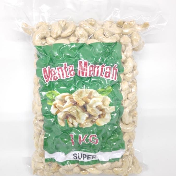 

Mente Mentah Super 1Kg / Kacang Mente /Kacang Mede Oke