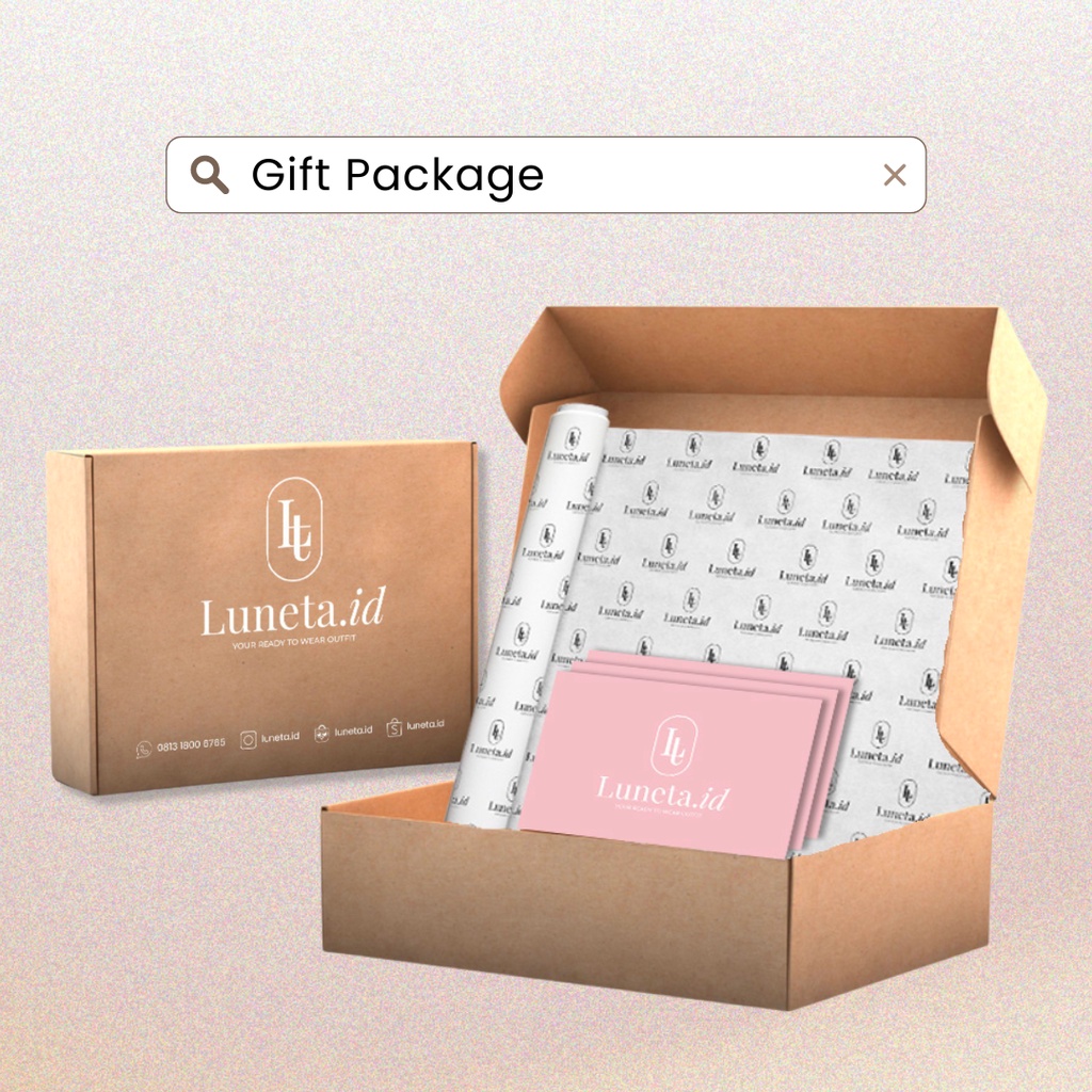 Gift Box Package Luneta