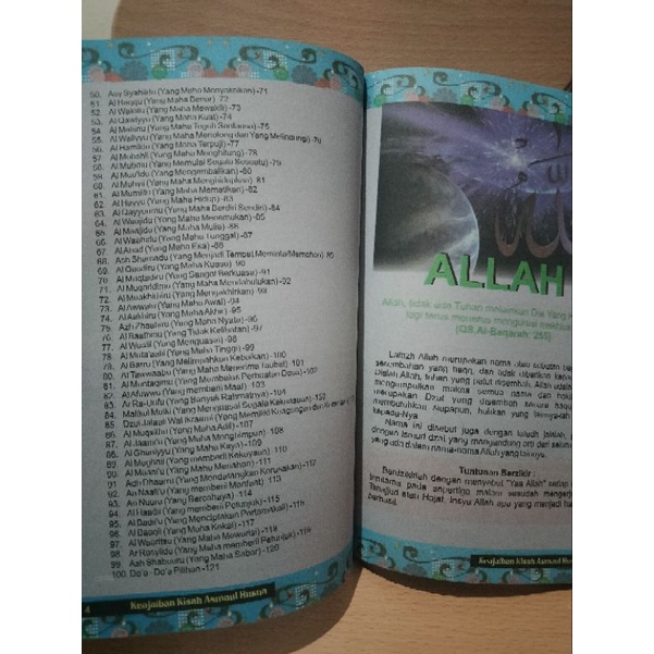 buku keajaiban kisah 99 asmaul husna