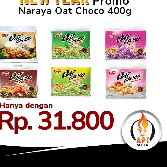 

HOT Product NARAYA OAT CHOCO 400g serbuuu !