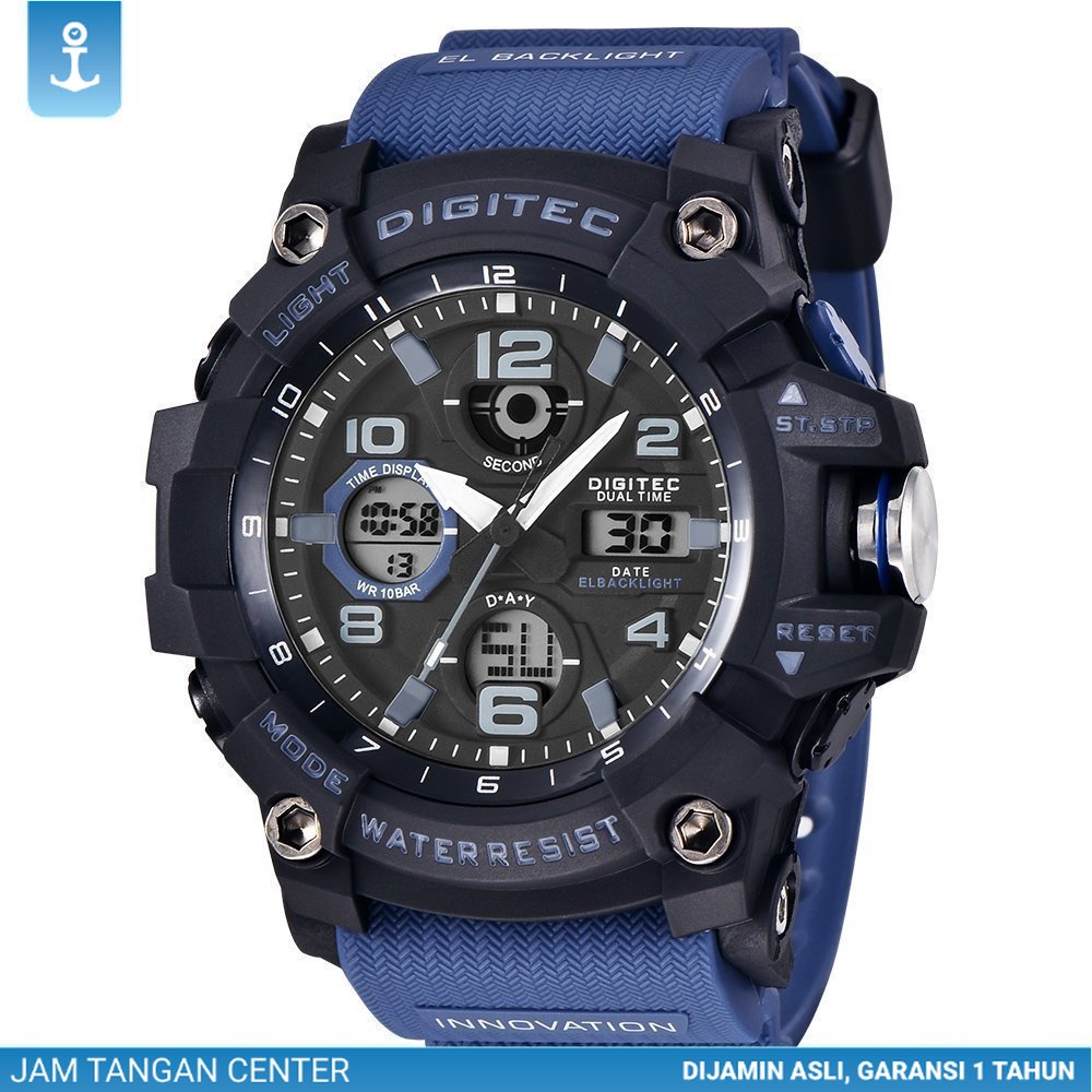 DIGITEC Jam Tangan Digital Sport Pria DA-2125T Original Watch