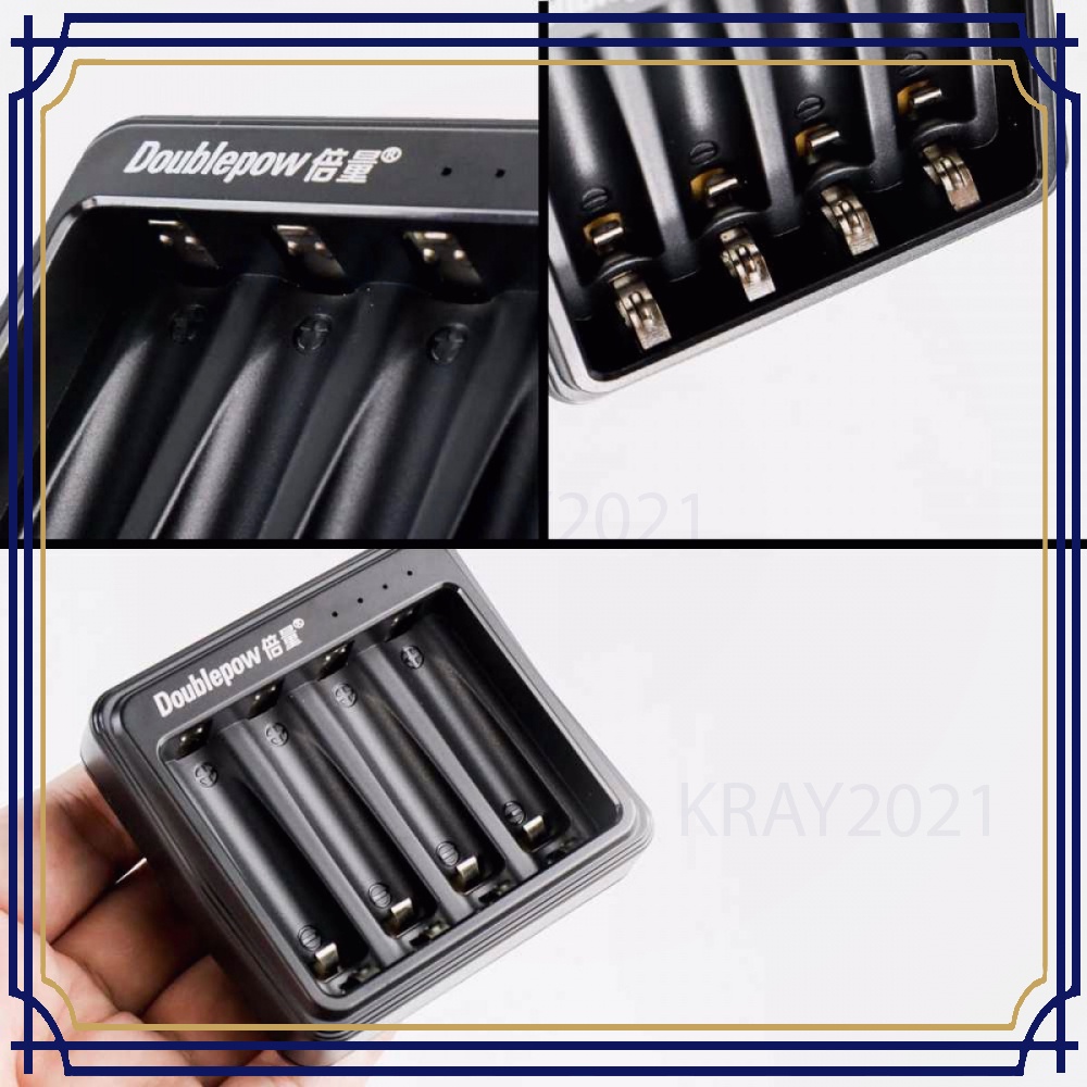 Charger Baterai 4 slot AA/AAA - UK-574