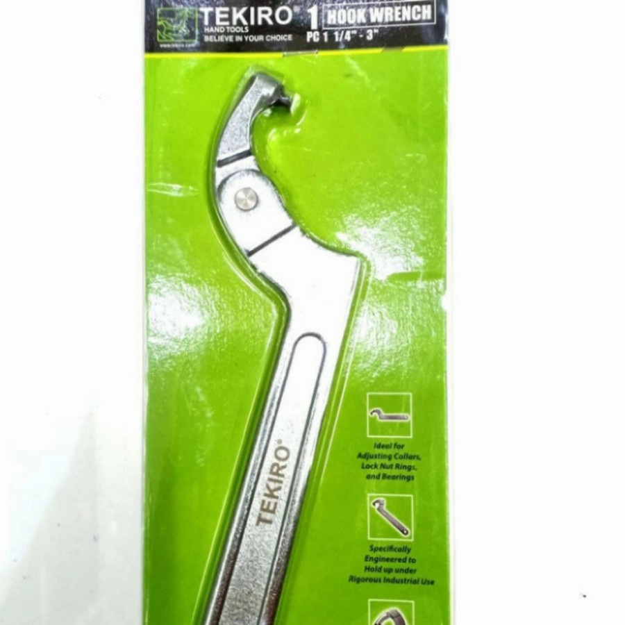 Kunci Komstir dan Knalpot  Fleksibel / Hook Wrench TEKIRO