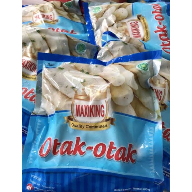 

Maxiking Otak Otak Ikan 500 gr (Frozen Food)