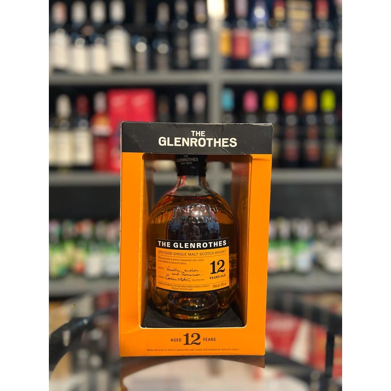 THE GLENROTHES AGED 12 YEARS OLD YO SPEYSIDE SINGLE MALT SCOTCH WHISKY 700ML