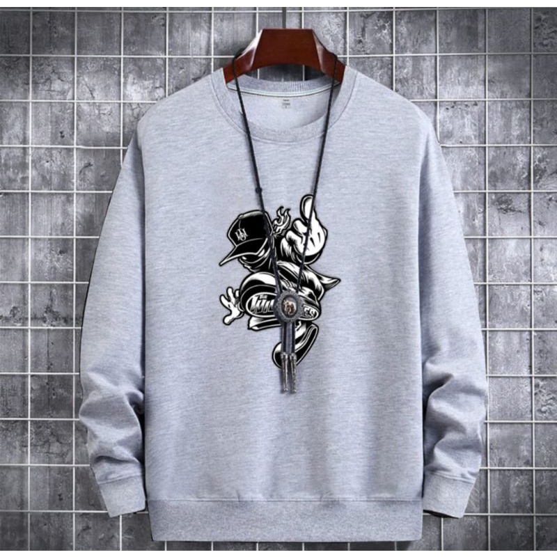 Sweater Crewneck Skate man keren simple