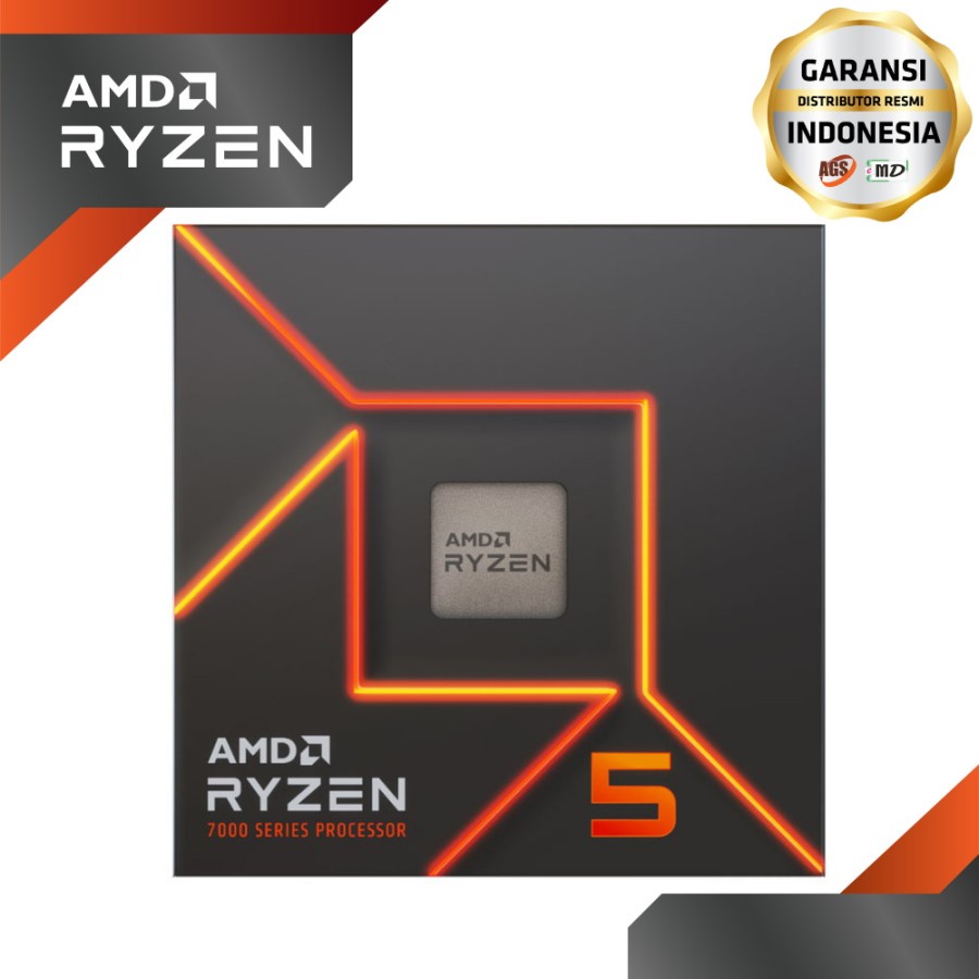 Processor AMD AM5 Ryzen 5 7600 3.8Ghz Up To 5.1Ghz