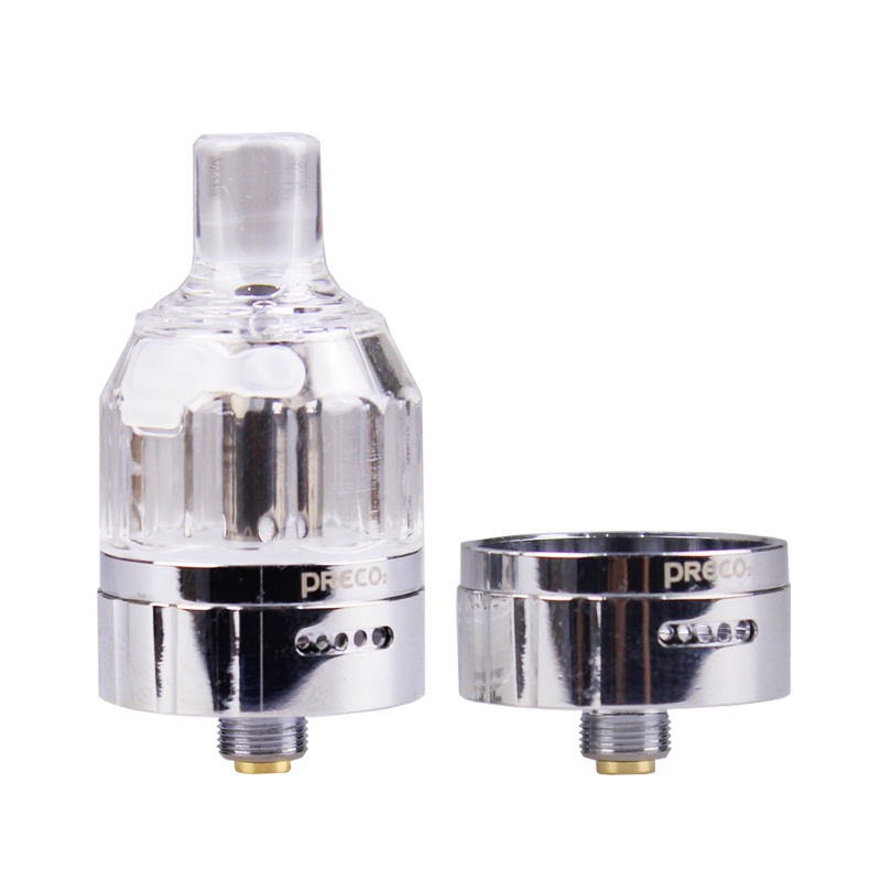 Preco V2 Disposable MTL Tank Atomizer 3PCS + Adaptor - CLEAR [Authentic]